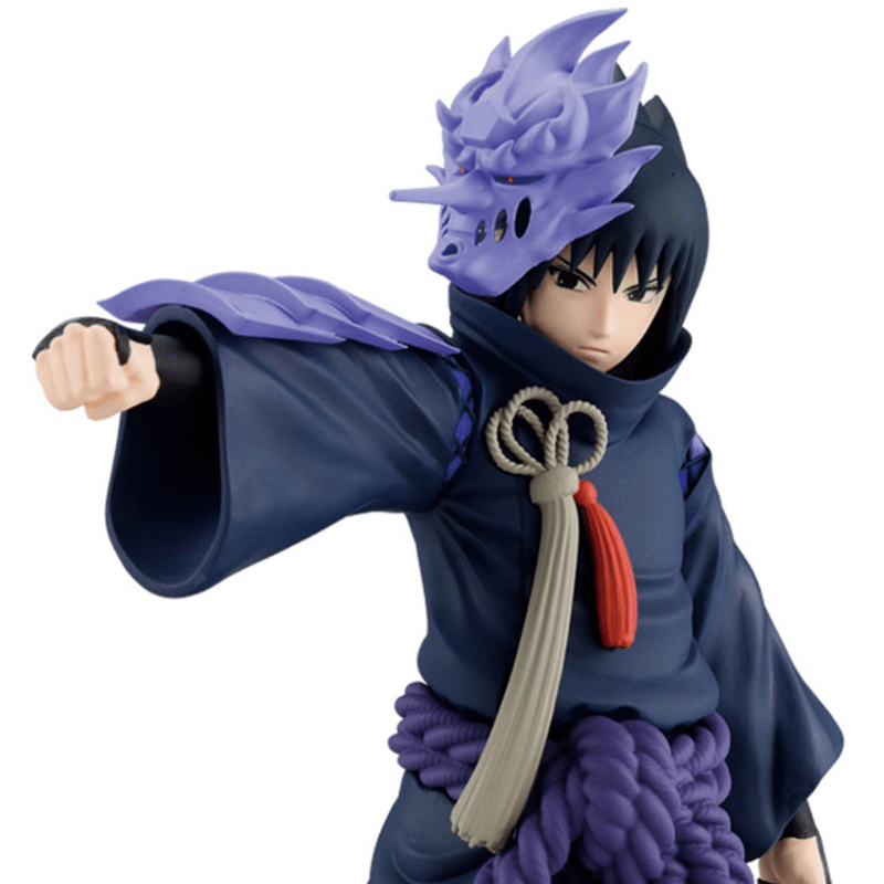 Banpresto Naruto Shippuden Uchiha Sasuke 20th Anniversary Costume 6-in  Statue | GameStop