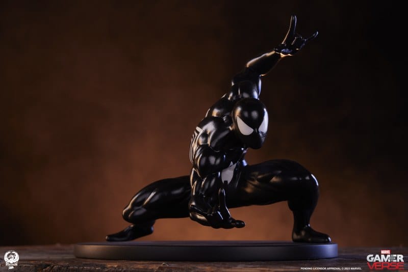 PCS Spider-Man Marvel Gamerverse Classics Spider-Man (Black Suit Edition) 1/10 Scale Statue