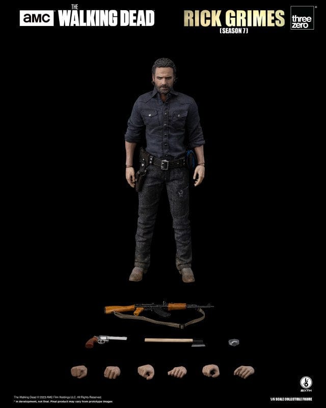 THREEZERO The Walking Dead SiXTH Rick Grimes (Season 7) 1/6 Scale Figure