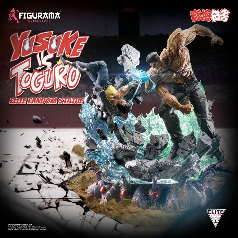 FIGURAMA YU YU HAKUSHO: YUSUKE VS TOGURO ELITE FANDOM STATUE