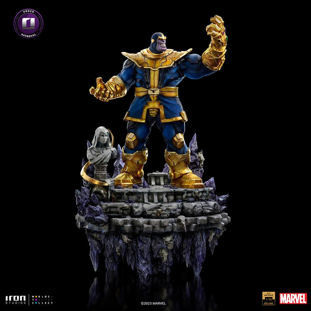 IRON STUDIOS Thanos Deluxe - Infinity Gauntlet Diorama - BDS Art Scale 1/10