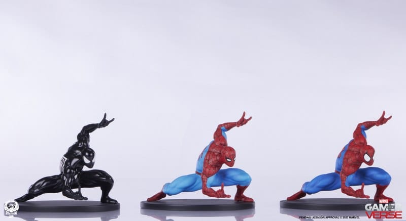 PCS Spider-Man Marvel Gamerverse Classics Spider-Man (Black Suit Edition) 1/10 Scale Statue