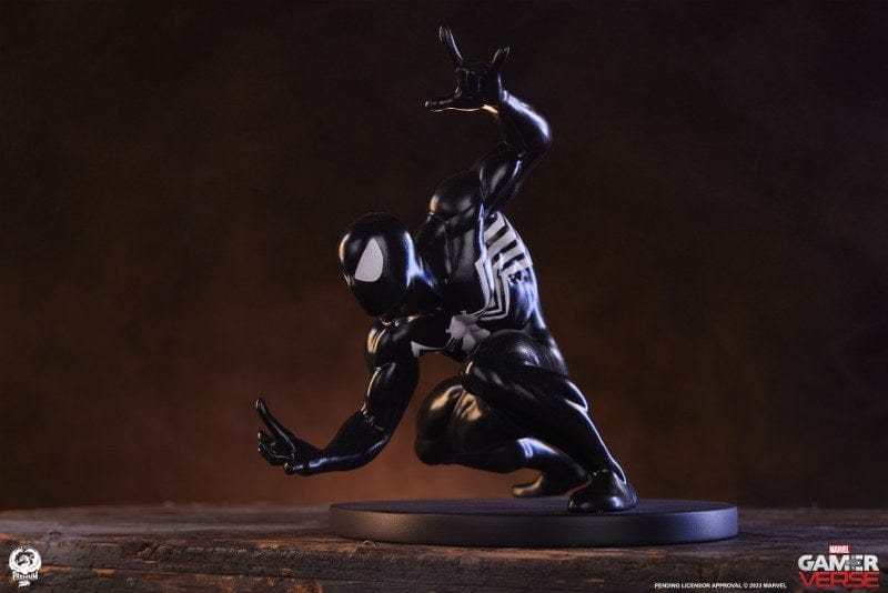 PCS Spider-Man Marvel Gamerverse Classics Spider-Man (Black Suit Edition) 1/10 Scale Statue