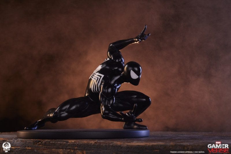 PCS Spider-Man Marvel Gamerverse Classics Spider-Man (Black Suit Edition) 1/10 Scale Statue