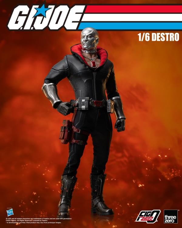 THREEZERO G.I. Joe FigZero Destro 1/6 Scale Collectible Figure