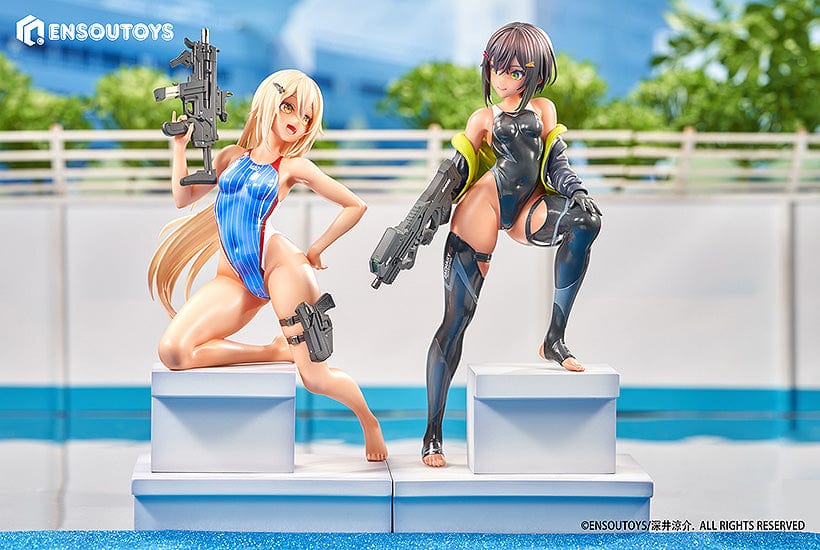 ENSOUTOYS ARMS NOTE Swim Team Bucho-chan and Kohai-chan Set