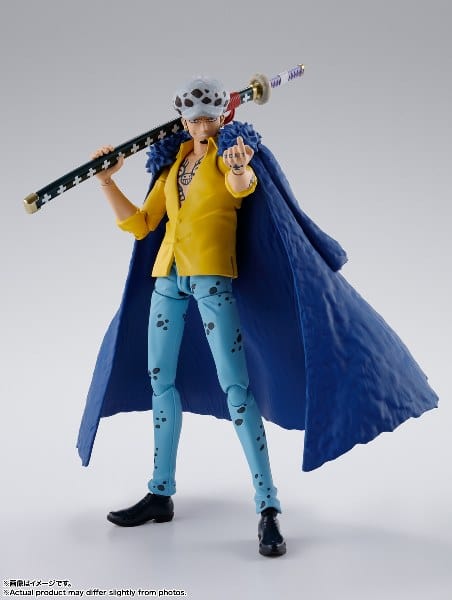 BANDAI SPIRITS One Piece S.H.Figuarts Trafalgar Law (The Raid on Onigashima) Figure