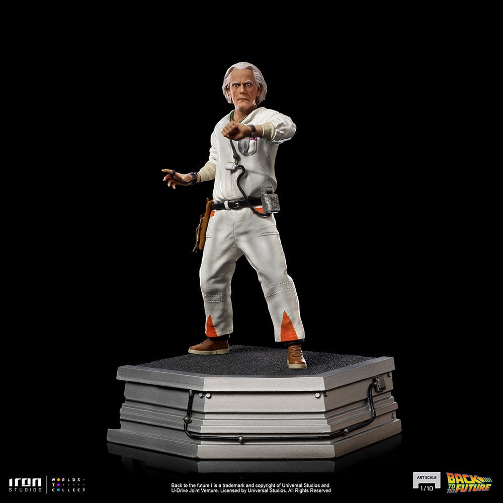 IRON STUDIOS Doc Brown - Back to the Future - Art Scale 1/10