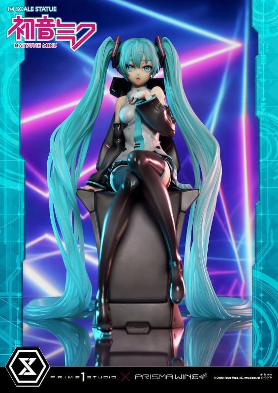 PRIME 1 STUDIO PRISMA WING Hatsune Miku "Art by neco" 1/4 Scale Statue