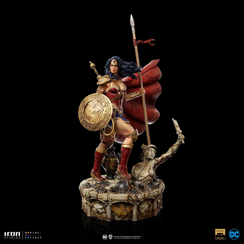 IRON STUDIOS Wonder Woman Unleashed - DC Comics - Art Scale 1/10