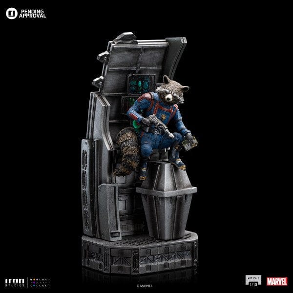 IRON STUDIOS Rocket Raccoon - Guardians of the Galaxy 3 - BDS Art Scale 1/10