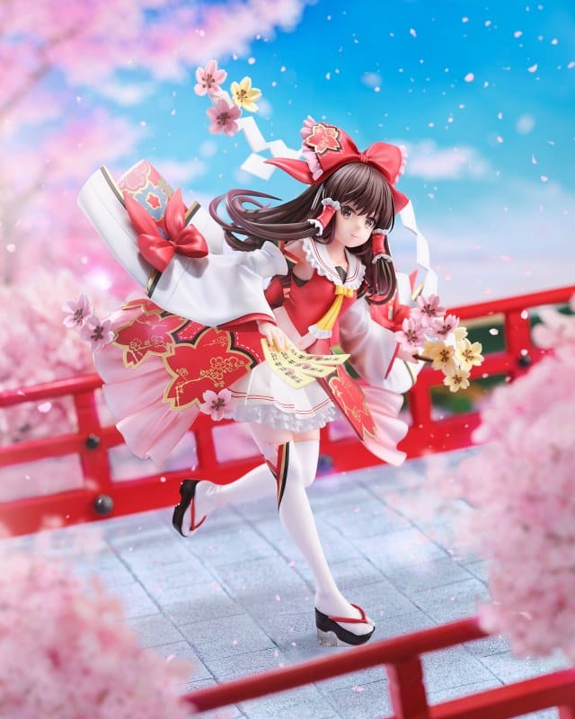 FURYU Touhou Project Reimu Hakurei Illustration by fuzichoco 1/7 Scale Figure