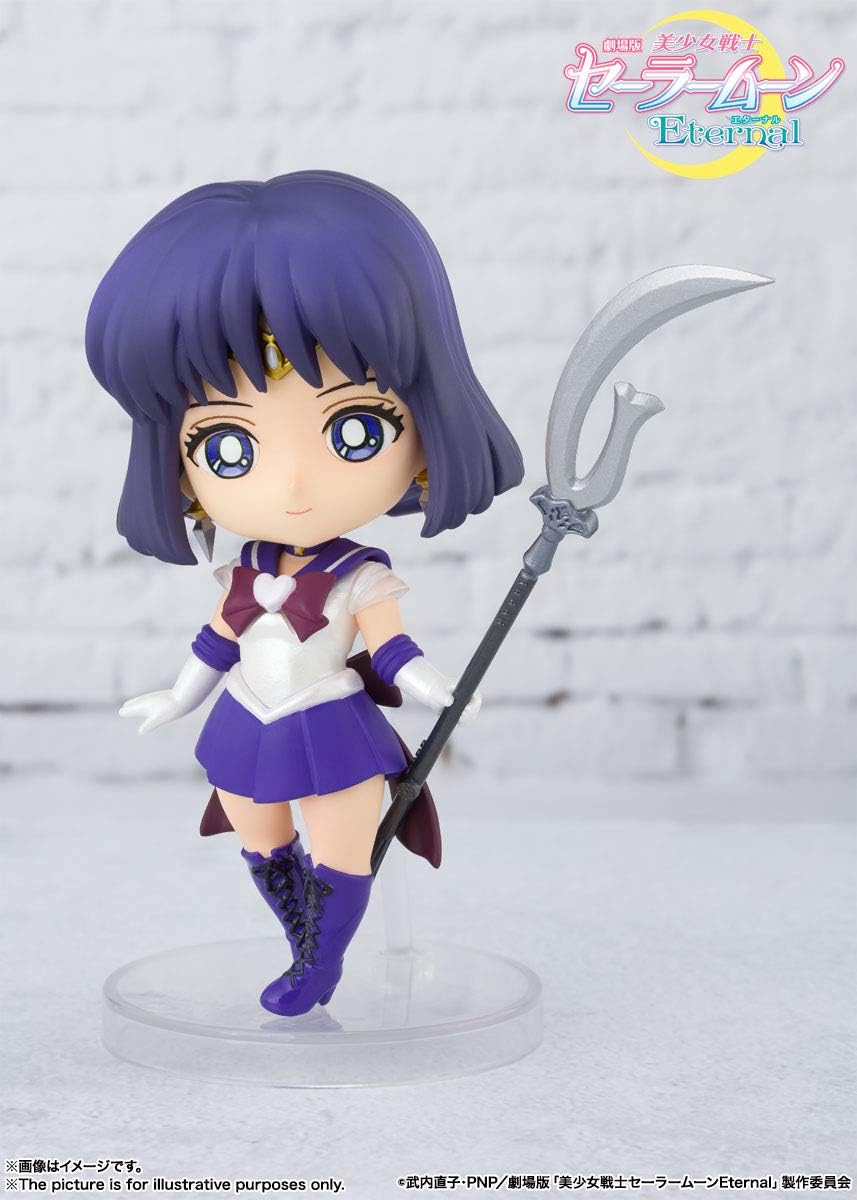 BANDAI SPIRITS Sailor Moon Eternal Figuarts mini Super Sailor Saturn -Eternal edition- (Repeat)