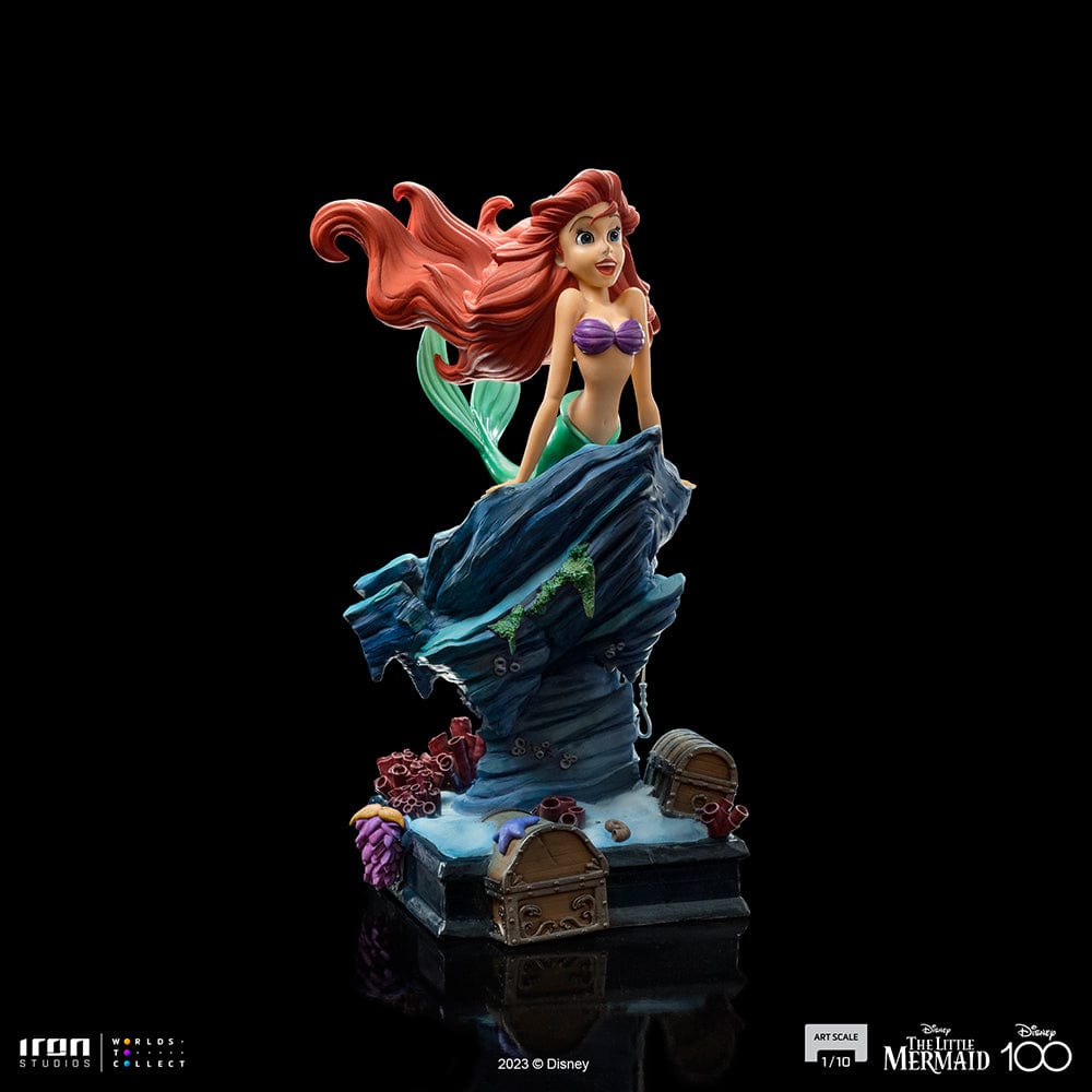 IRON STUDIOS Little Mermaid 100 Years Ver - Disney 100th - Little Mermaid - Art Scale 1/10