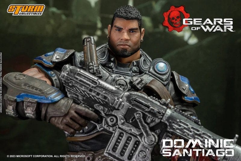 STORM COLLECTIBLES Gears of War Dominic Santiago 1/12 Scale Figure