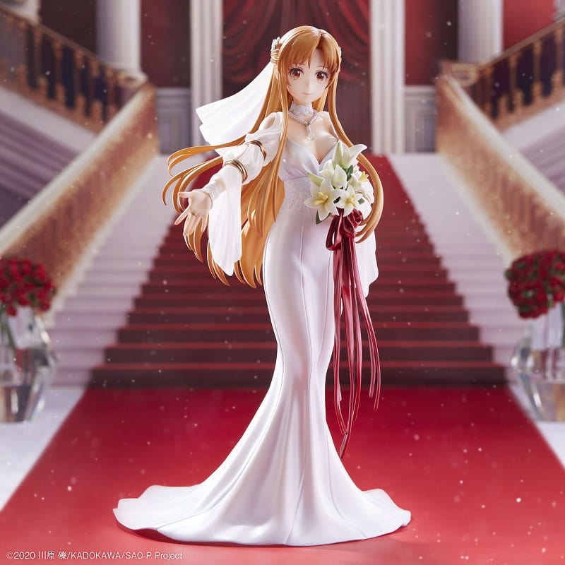 DESIGN COCO Sword Art Online Asuna (Wedding Dress Ver.) 1/7 Scale Figure