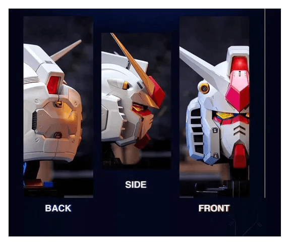 BANDAI NAMCO Mobile Suit Gundam BN Head Collection Vol.1 RX-78-2 Gundam Head Sculpt