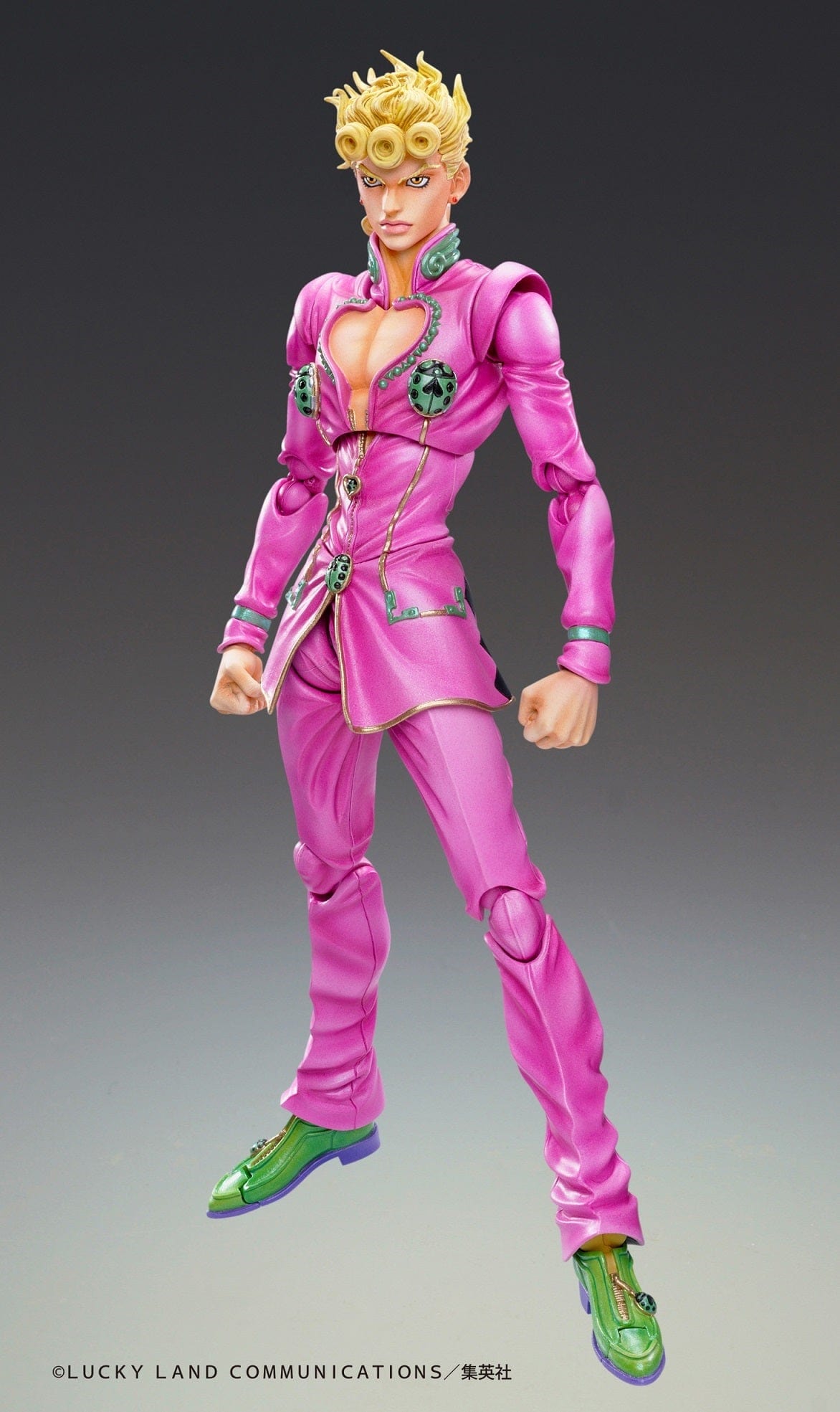 MEDICOS JoJo's Bizarre Adventure: Golden Wind Super Action Statue Giorno Giovanna (Reissue)