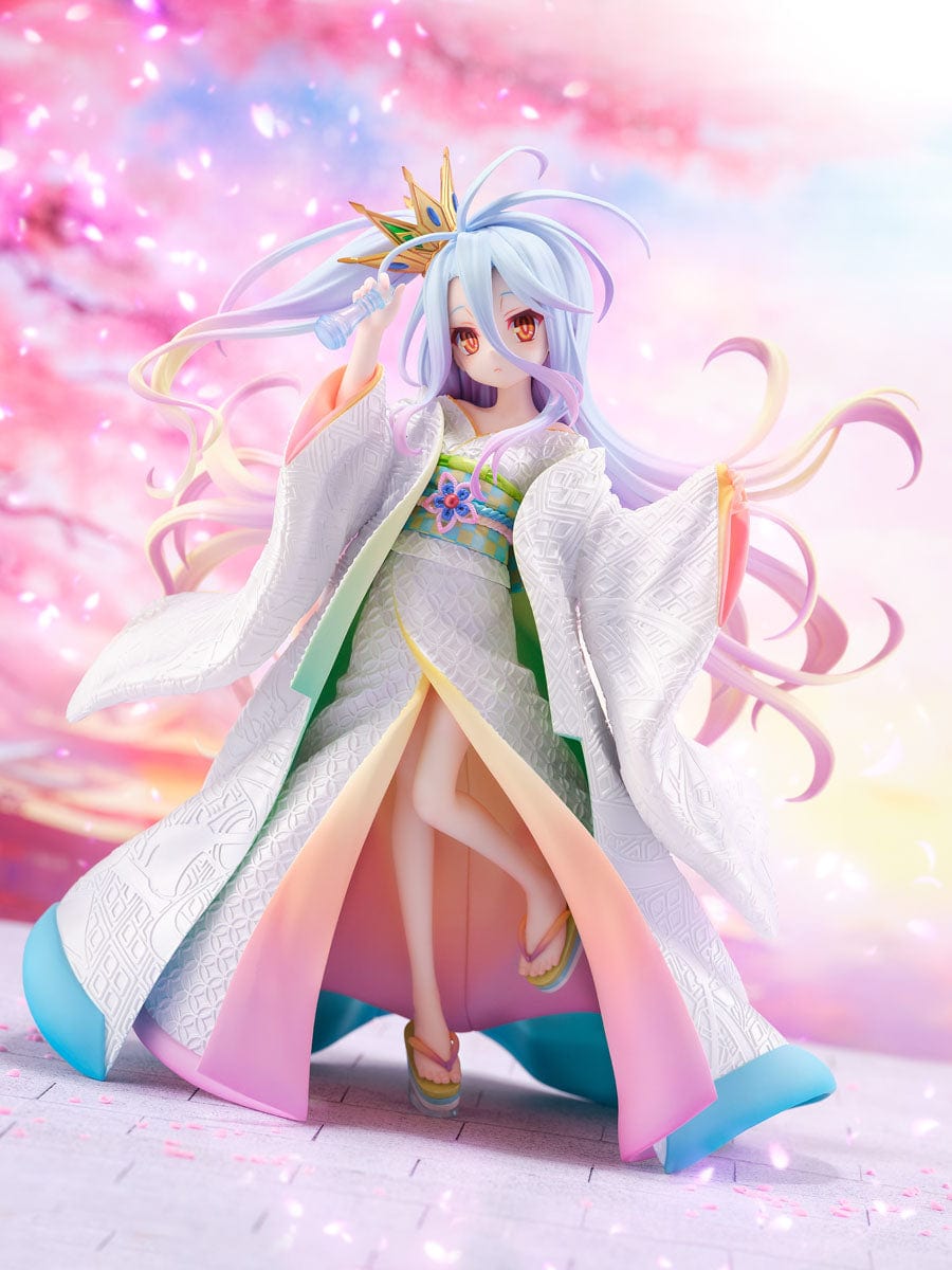 FURYU No Game No Life F:Nex Shiro (Shiromuku Ver.) 1/7 Scale Figure