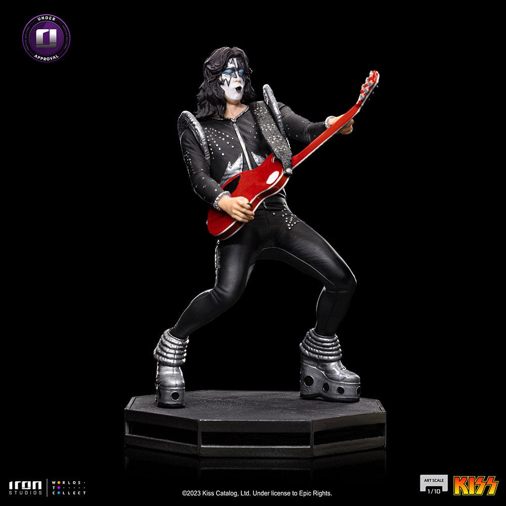 IRON STUDIOS Ace Frehley A.k.a Space Ace - Kiss - Art Scale 1/10 ...