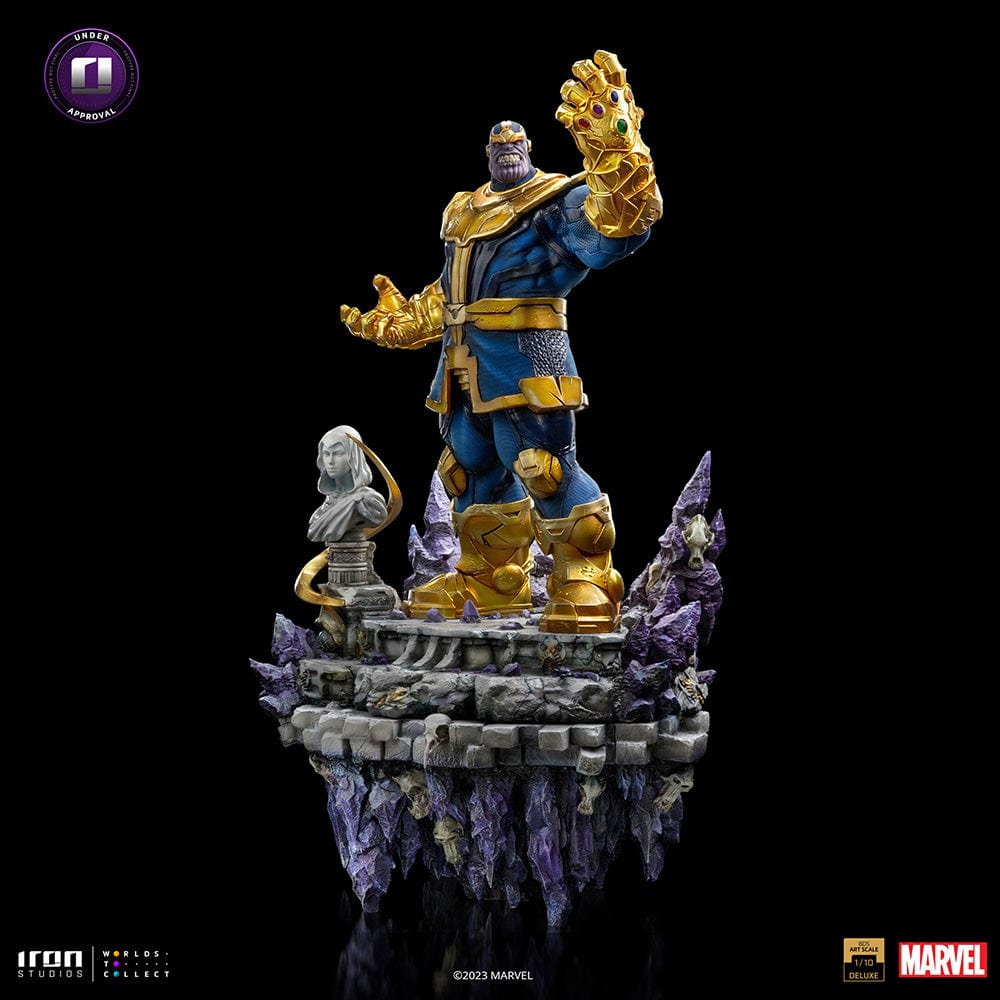 IRON STUDIOS Thanos Deluxe - Infinity Gauntlet Diorama - BDS Art Scale 1/10