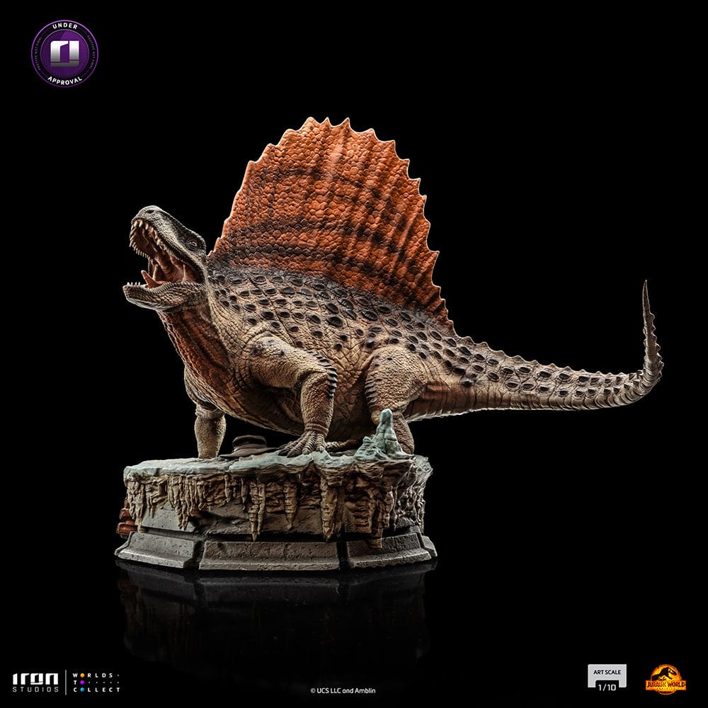 IRON STUDIOS Dimetrodon - Jurassic World Dominion - Art Scale 1/10