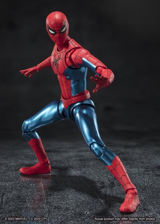 BANDAI SPIRITS Spider-Man: No Way Home S.H.Figuarts Spider-Man (New Red & Blue Suit)