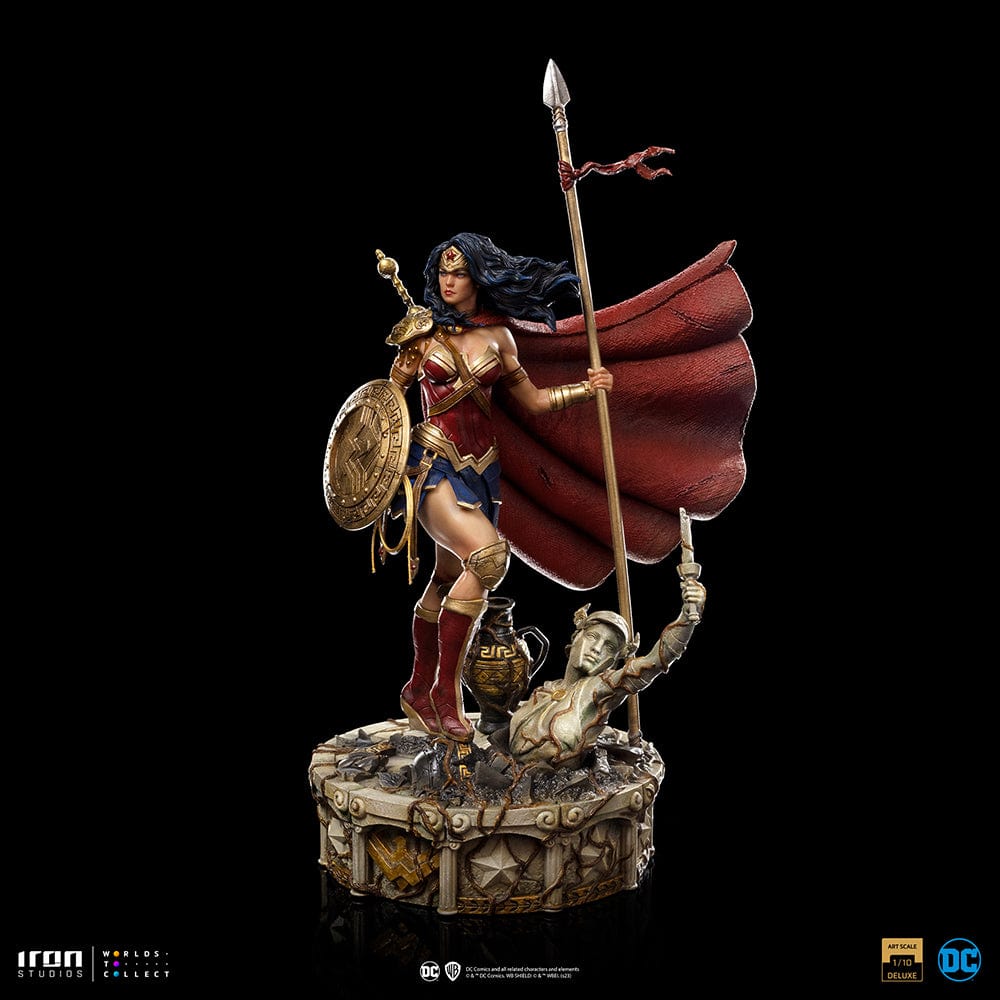 IRON STUDIOS Wonder Woman Unleashed - DC Comics - Art Scale 1/10