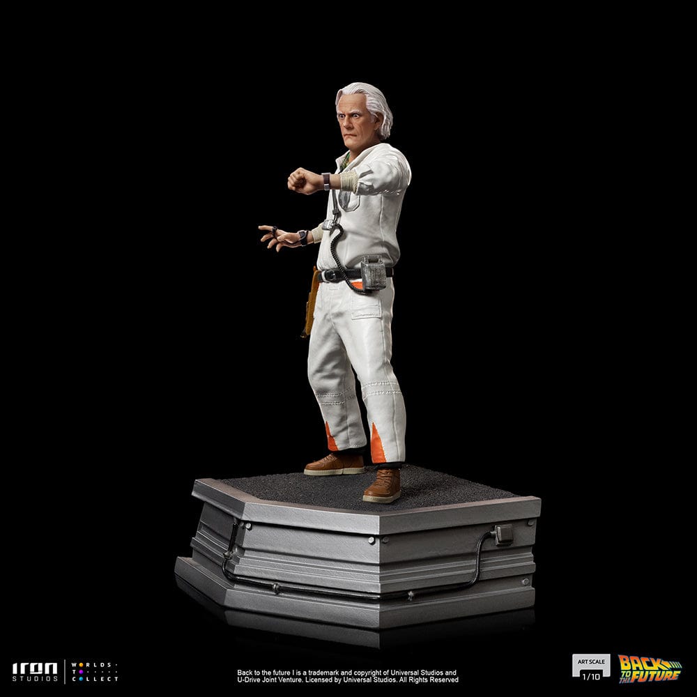 IRON STUDIOS Doc Brown - Back to the Future - Art Scale 1/10