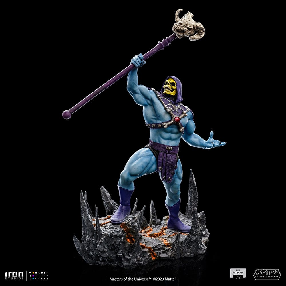 IRON STUDIOS Skeletor - Masters of the Universe - BDS Art Scale 1/10