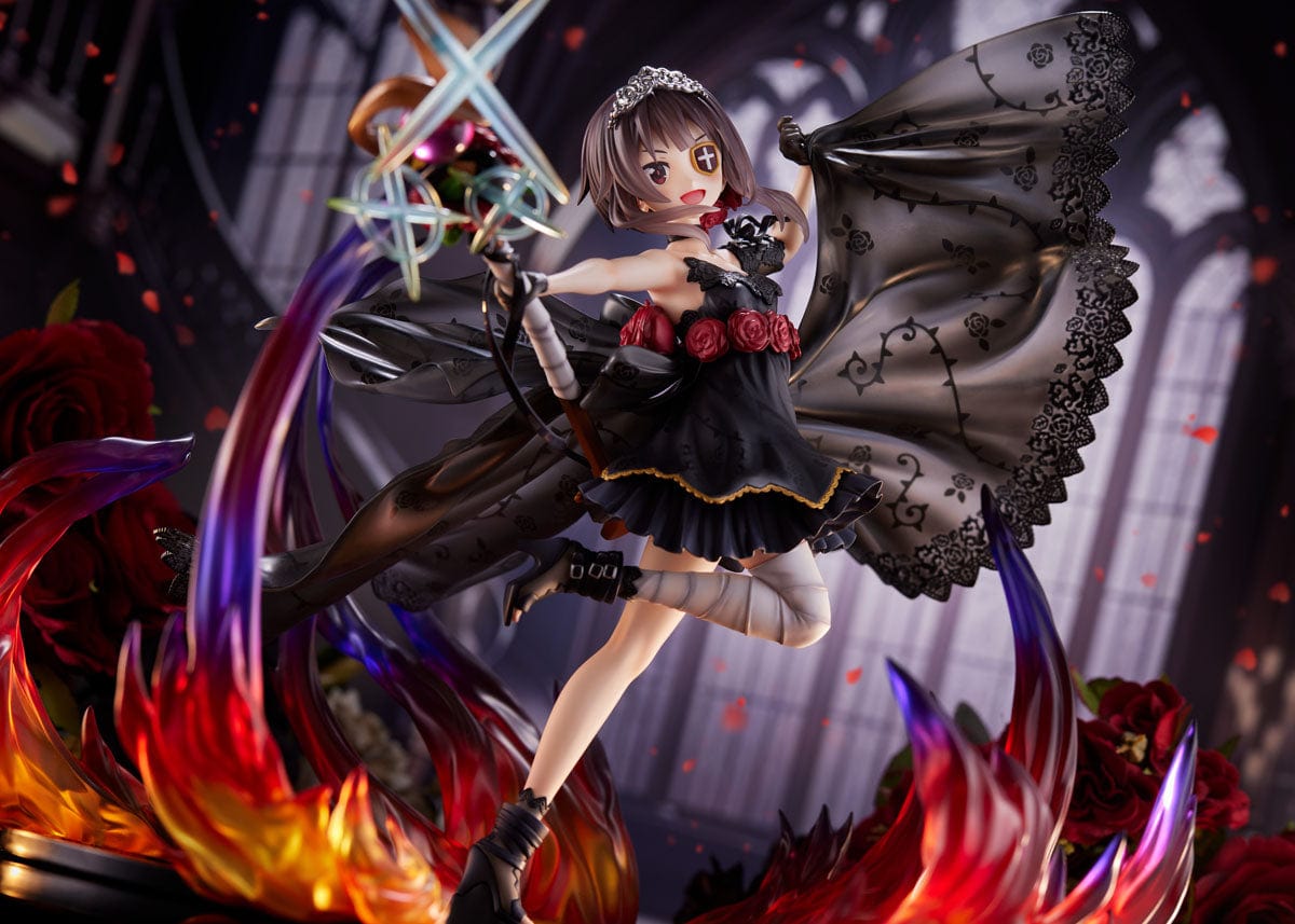 FURYU KonoSuba F:Nex Megumin (The Black Rose Dress Ver.) 1/7 Scale Figure