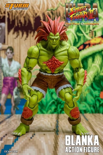 STORM COLLECTIBLES Ultra Street Fighter II: The Final Challengers - Blanka 1/12 Scale Action Figure