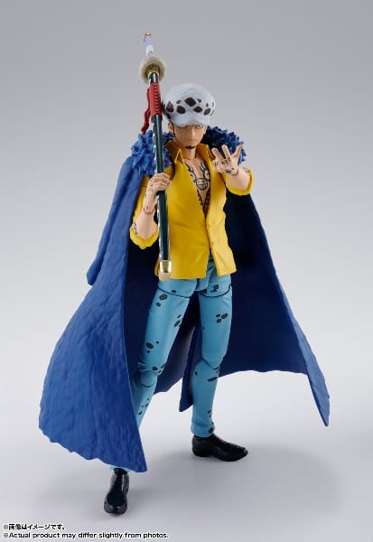 BANDAI SPIRITS One Piece S.H.Figuarts Trafalgar Law (The Raid on Onigashima) Figure