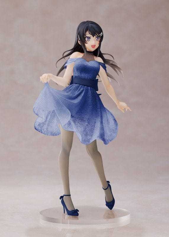 TAITO Rascal Does Not Dream of Bunny Girl Senpai Coreful Figure - Mai Sakurajima (Clear Dress Ver.) Renewal Edition