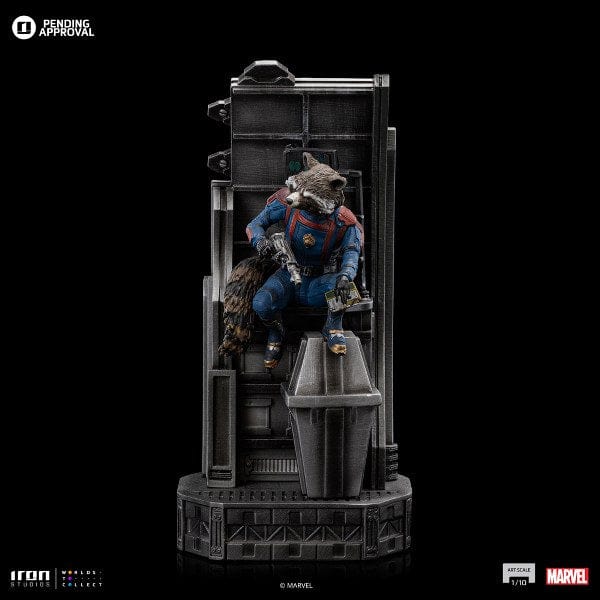 IRON STUDIOS Rocket Raccoon - Guardians of the Galaxy 3 - BDS Art Scale 1/10