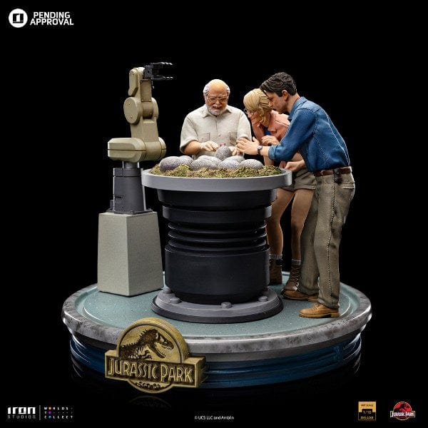 IRON STUDIOS Dino Hatching Deluxe - Jurassic Park - Art Scale 1/10