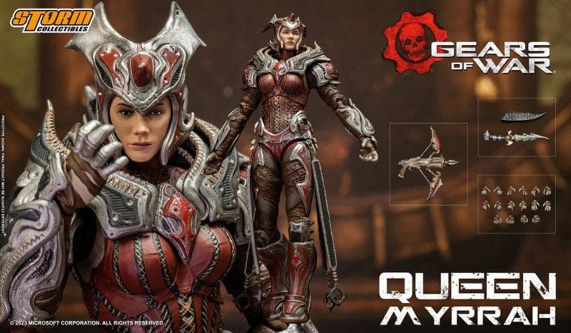 STORM COLLECTIBLES Gears of War Queen Myrrah 1/12 Scale Figure