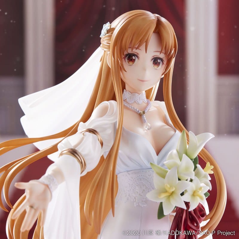 DESIGN COCO Sword Art Online Asuna (Wedding Dress Ver.) 1/7 Scale Figure