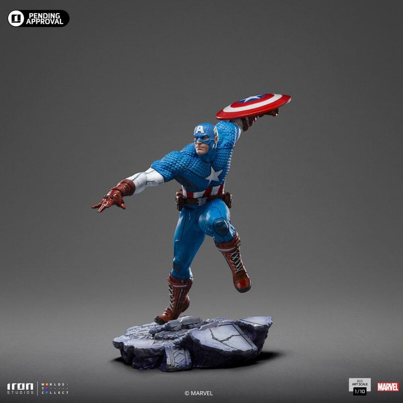 IRON STUDIOS Captain America - Infinity Gauntlet Diorama - BDS Art Scale 1/10