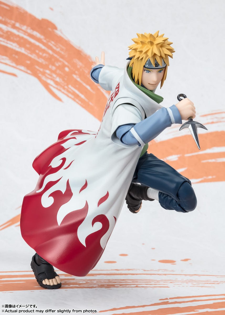 BANDAI SPIRITS Naruto: Shippuden S.H.Figuarts Minato Namikaze (NARUTOP99 Edition)