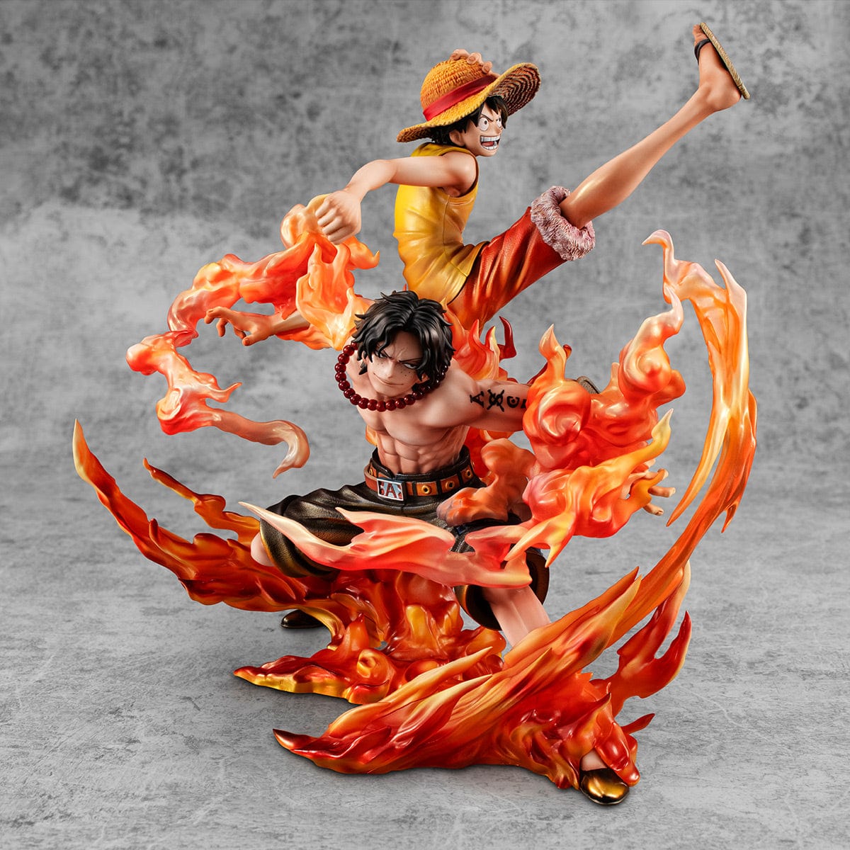 MEGAHOUSE Portrait.Of.Pirates: ONE PIECE "NEO-MAXIMUM” - Luffy & Ace – Brothers' Bond – 20th LIMITED Ver.