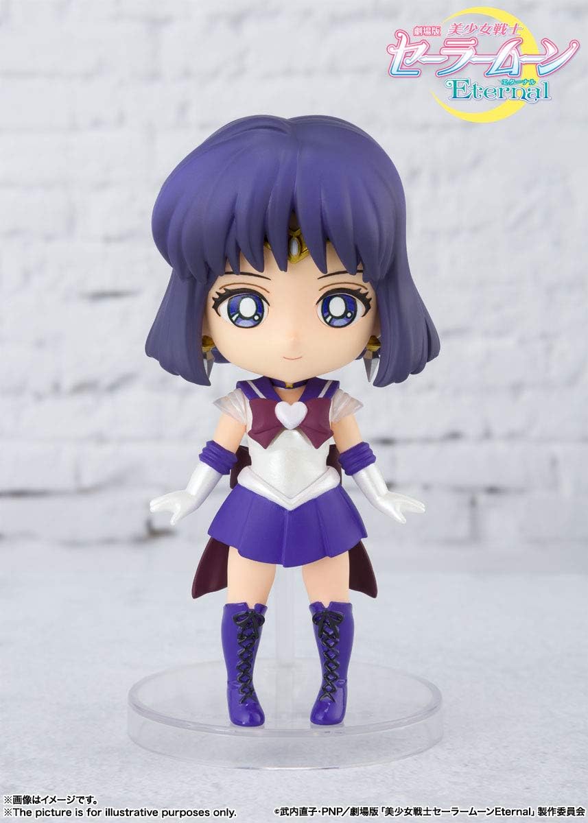 BANDAI SPIRITS Sailor Moon Eternal Figuarts mini Super Sailor Saturn -Eternal edition- (Repeat)