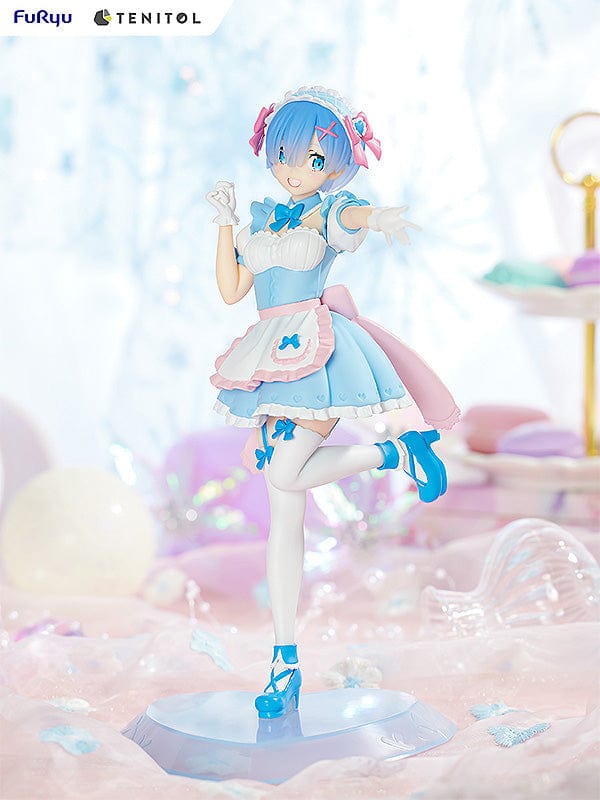 FURYU TENITOL Yumekawa Maid Rem & Ram Set With Bonus