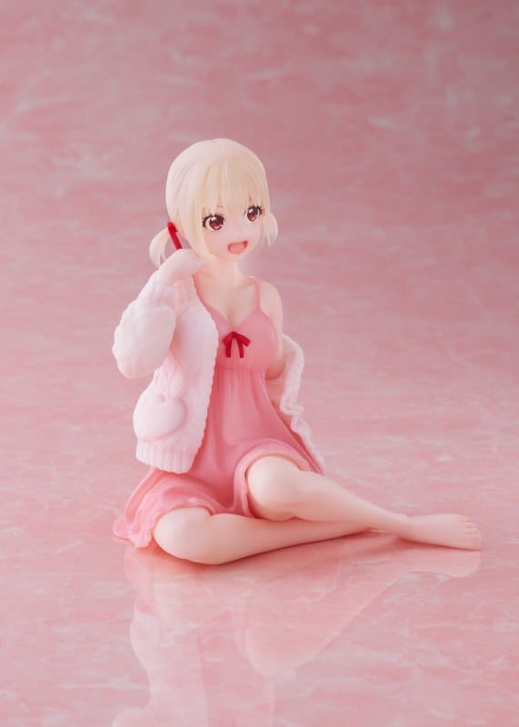 TAITO Lycoris Recoil Desktop Cute Figure - Chisato Nishikigi (Roomwear Ver.)