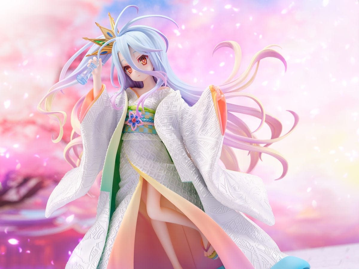 FURYU No Game No Life F:Nex Shiro (Shiromuku Ver.) 1/7 Scale Figure