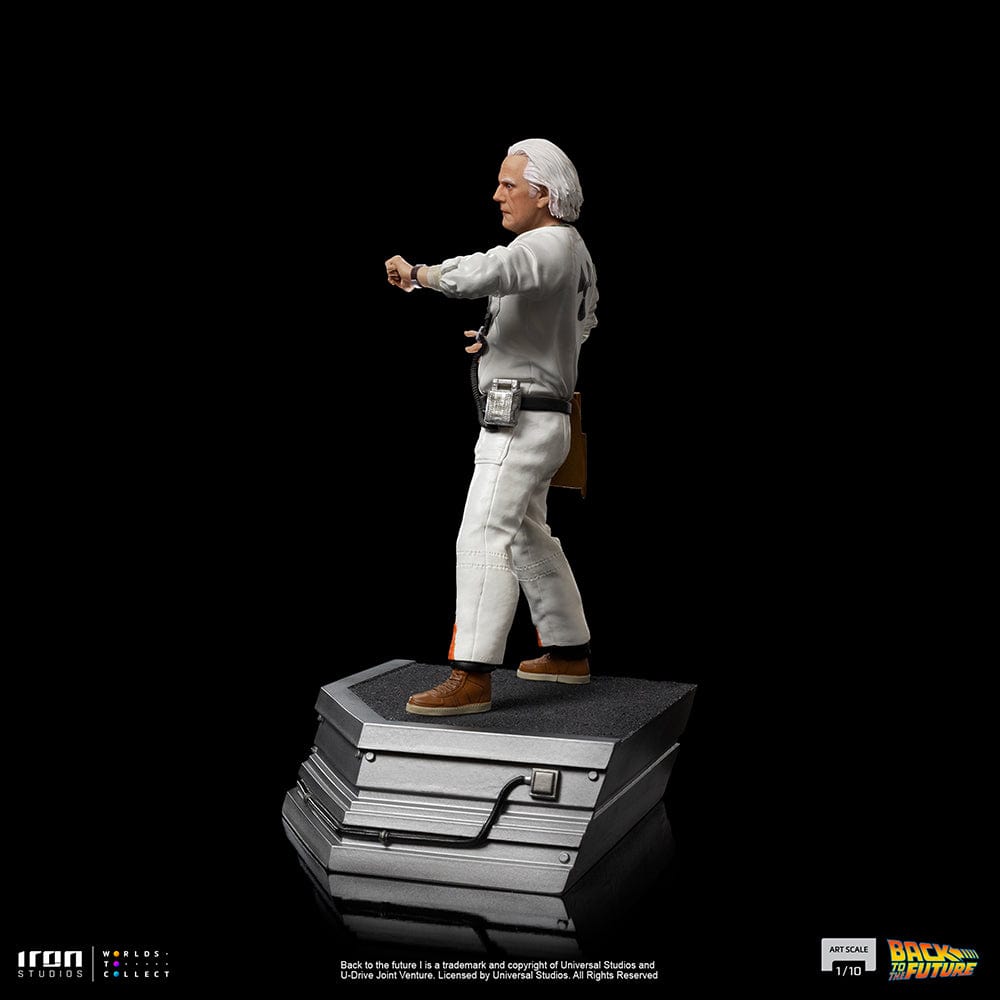 IRON STUDIOS Doc Brown - Back to the Future - Art Scale 1/10