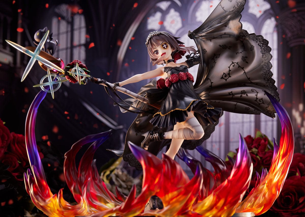 FURYU KonoSuba F:Nex Megumin (The Black Rose Dress Ver.) 1/7 Scale Figure