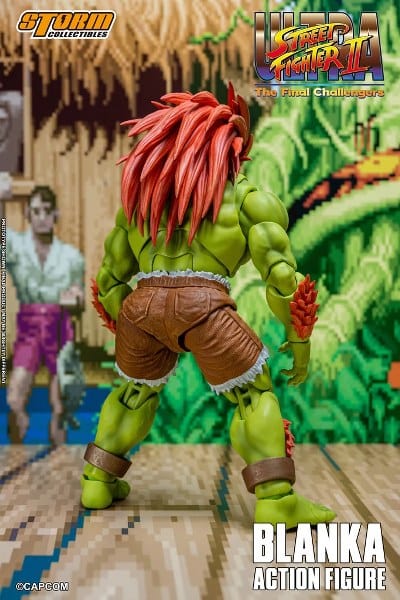 STORM COLLECTIBLES Ultra Street Fighter II: The Final Challengers - Blanka 1/12 Scale Action Figure