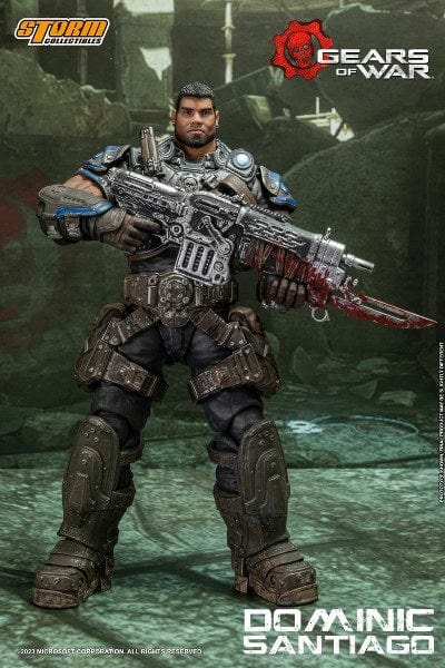 STORM COLLECTIBLES Gears of War Dominic Santiago 1/12 Scale Figure