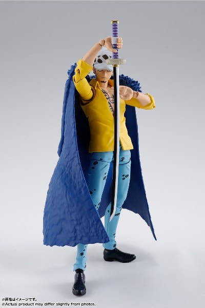 BANDAI SPIRITS One Piece S.H.Figuarts Trafalgar Law (The Raid on Onigashima) Figure